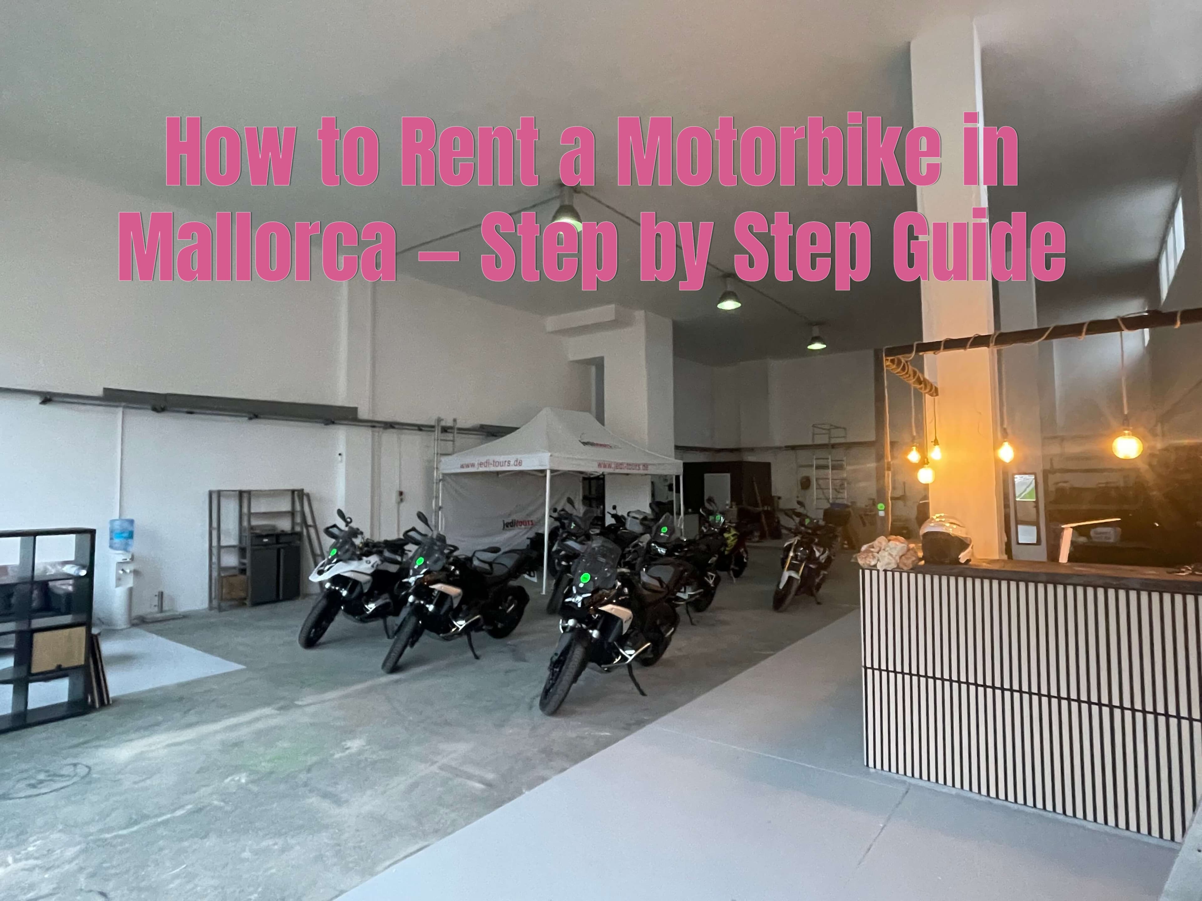 BMW R1250GS auf Serra de Tramuntana, Mallorca